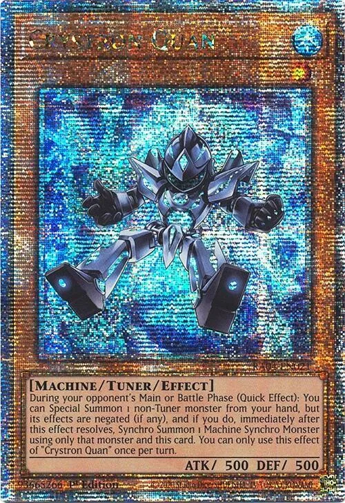 Crystron Quan — Quarter Century Stampede — Yu-Gi-Oh!