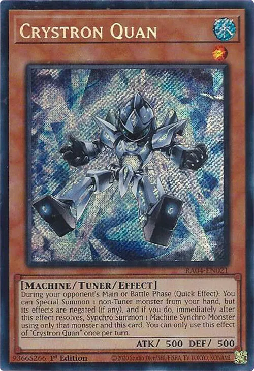Crystron Quan — Quarter Century Stampede — Yu-Gi-Oh!