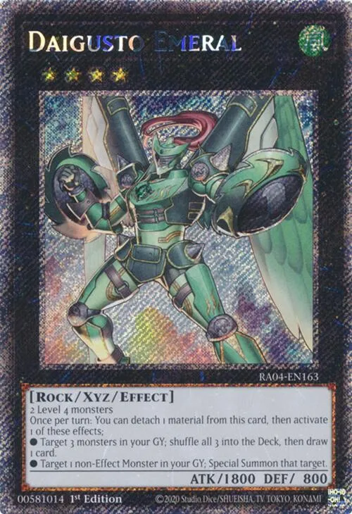 Daigusto Emeral from Quarter Century Stampede - Yu-Gi-Oh!