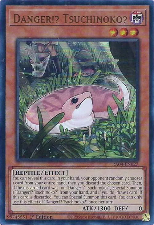 Danger!? Tsuchinoko? — Quarter Century Stampede — Yu-Gi-Oh!