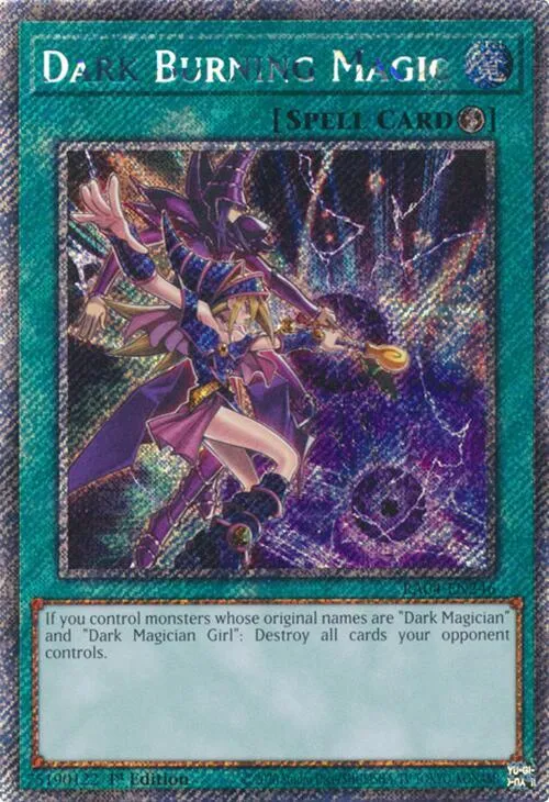 Dark Burning Magic — Quarter Century Stampede — Yu-Gi-Oh!