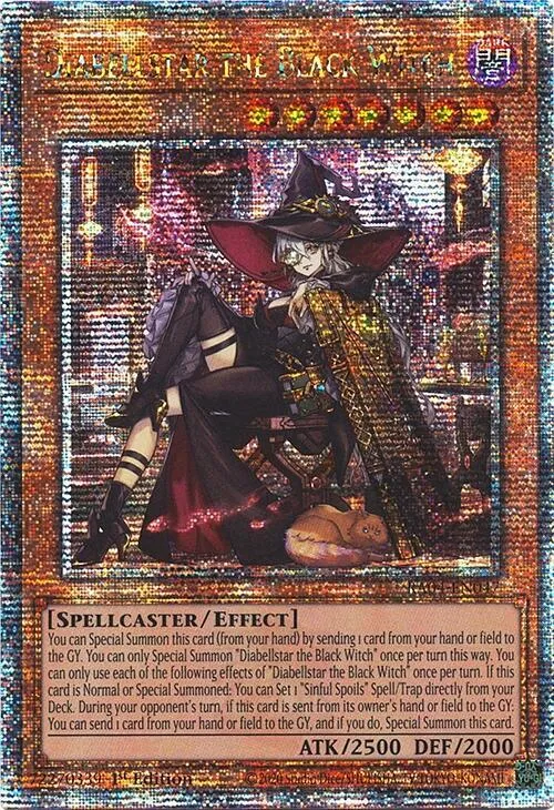 Diabellstar the Black Witch — Quarter Century Stampede — Yu-Gi-Oh!