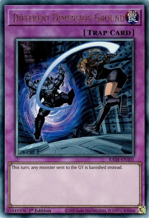 Different Dimension Ground — Quarter Century Stampede — Yu-Gi-Oh!