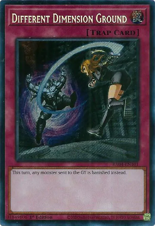 Different Dimension Ground — Quarter Century Stampede — Yu-Gi-Oh!