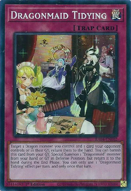 Dragonmaid Tidying — Quarter Century Stampede — Yu-Gi-Oh!