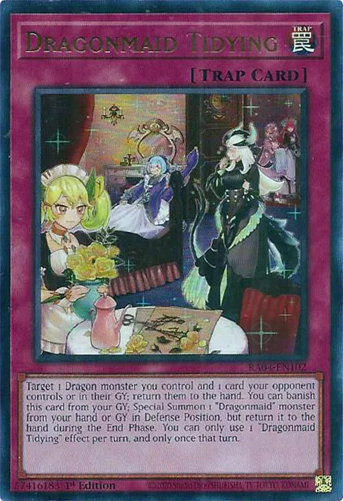 Dragonmaid Tidying — Quarter Century Stampede — Yu-Gi-Oh!