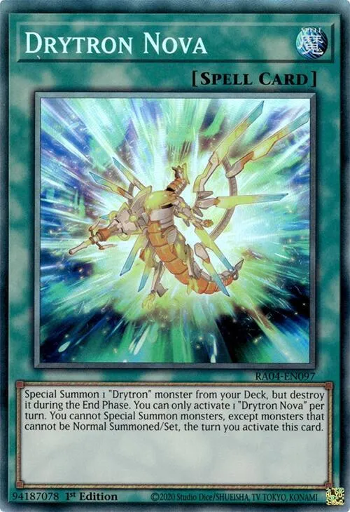 Drytron Nova — Quarter Century Stampede — Yu-Gi-Oh!