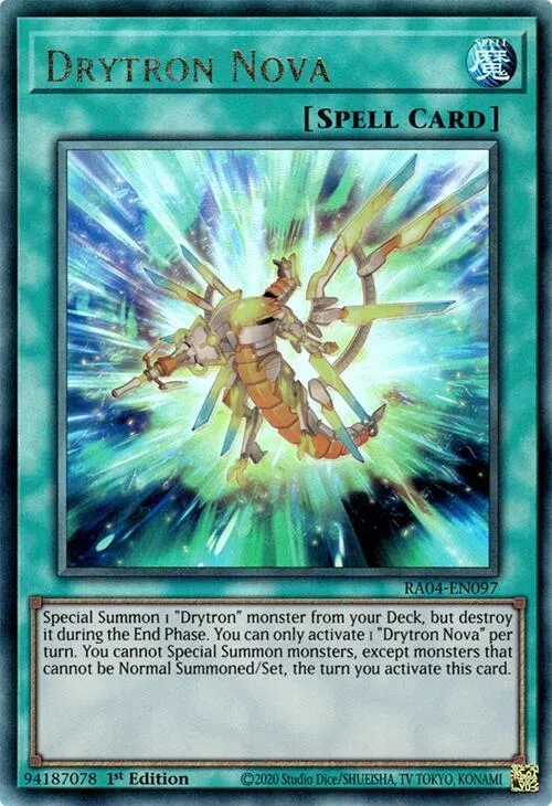 Drytron Nova — Quarter Century Stampede — Yu-Gi-Oh!