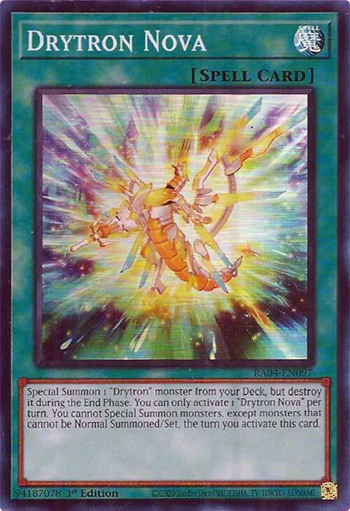 Drytron Nova — Quarter Century Stampede — Yu-Gi-Oh!
