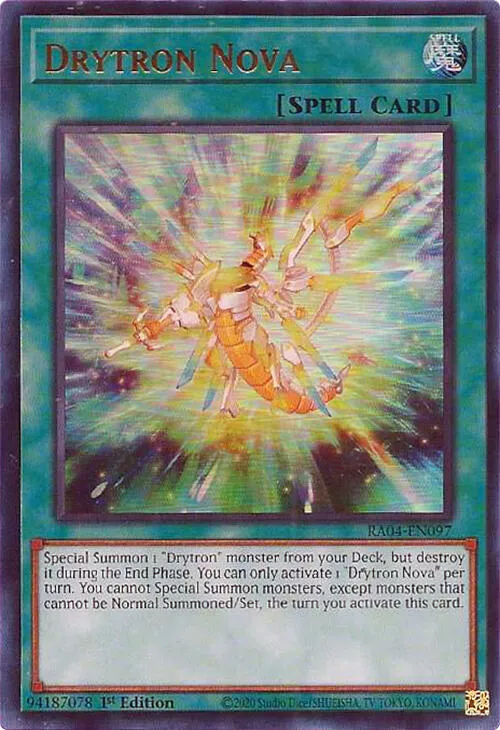 Drytron Nova — Quarter Century Stampede — Yu-Gi-Oh!