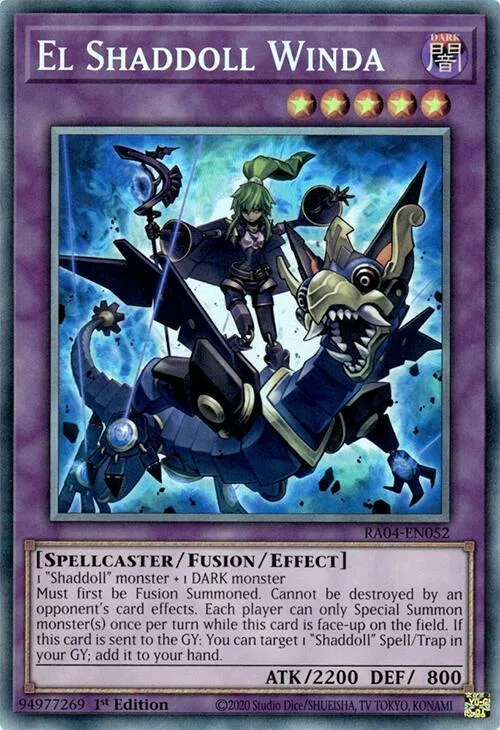 El Shaddoll Winda — Quarter Century Stampede — Yu-Gi-Oh!