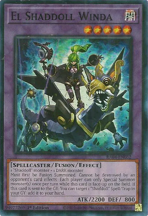 El Shaddoll Winda — Quarter Century Stampede — Yu-Gi-Oh!