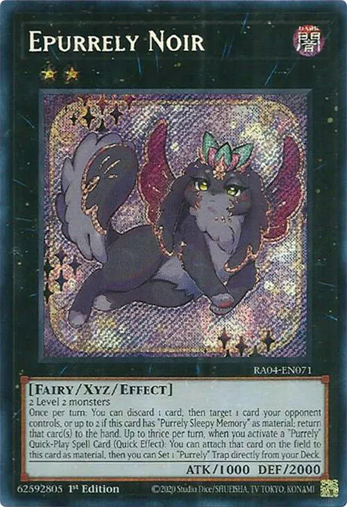 Epurrely Noir — Quarter Century Stampede — Yu-Gi-Oh!