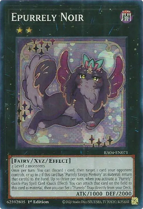Epurrely Noir — Quarter Century Stampede — Yu-Gi-Oh!