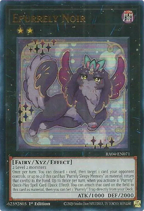 Epurrely Noir — Quarter Century Stampede — Yu-Gi-Oh!
