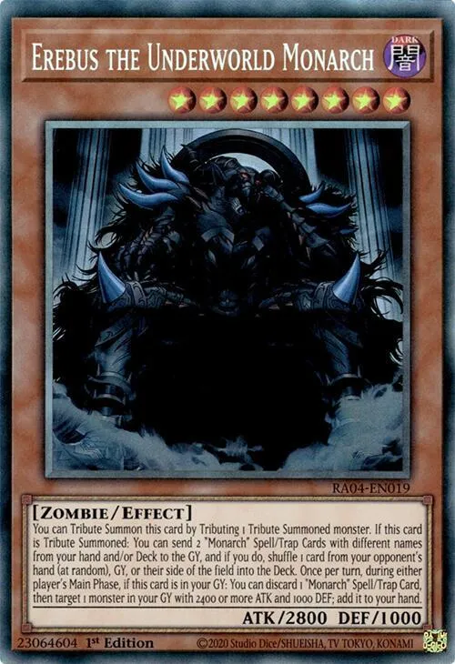 Érébus, le Monarque Souterrain — Quarter Century Stampede — Yu-Gi-Oh!