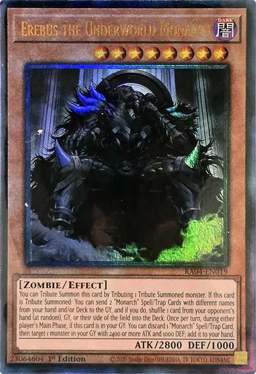 Erebus the Underworld Monarch — Quarter Century Stampede — Yu-Gi-Oh!