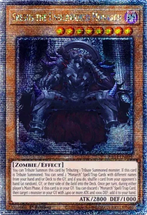 Erebus the Underworld Monarch — Quarter Century Stampede — Yu-Gi-Oh!