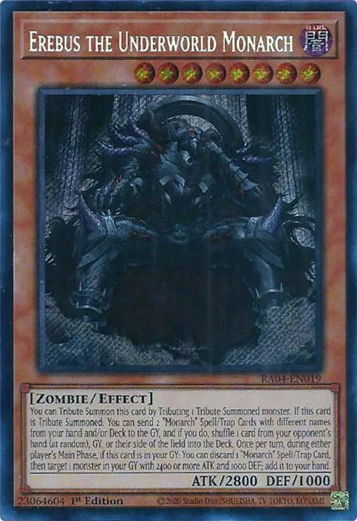 Erebus the Underworld Monarch — Quarter Century Stampede — Yu-Gi-Oh!
