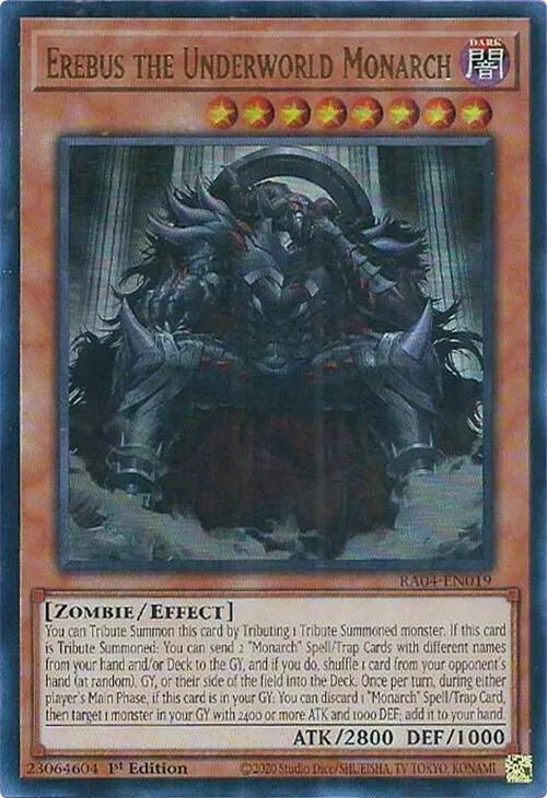 Erebus the Underworld Monarch — Quarter Century Stampede — Yu-Gi-Oh!