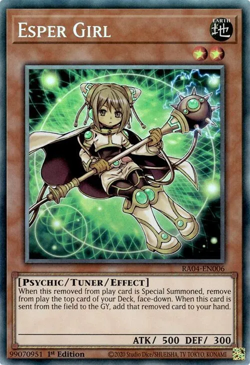 Esper Girl — Quarter Century Stampede — Yu-Gi-Oh!
