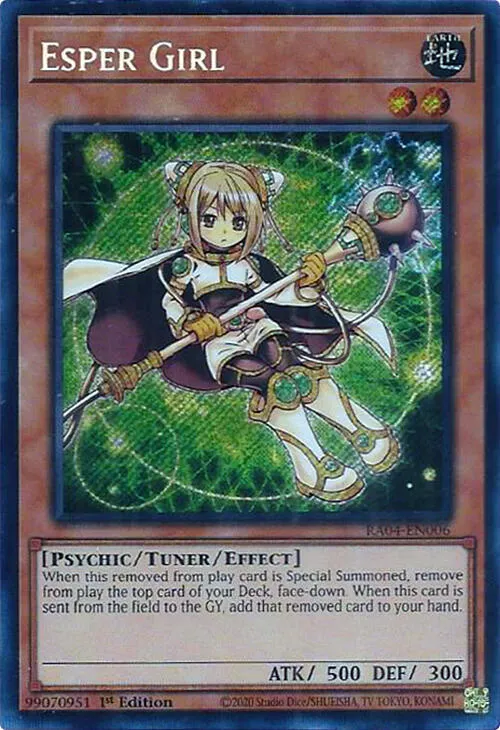 Esper Girl — Quarter Century Stampede — Yu-Gi-Oh!