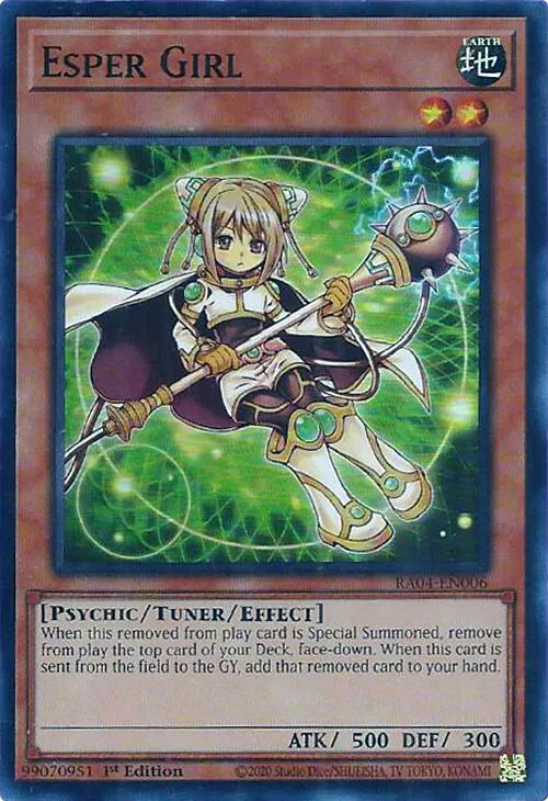 Esper Girl — Quarter Century Stampede — Yu-Gi-Oh!
