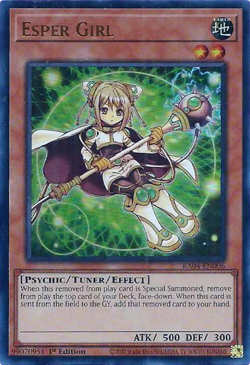 Esper Girl — Quarter Century Stampede — Yu-Gi-Oh!