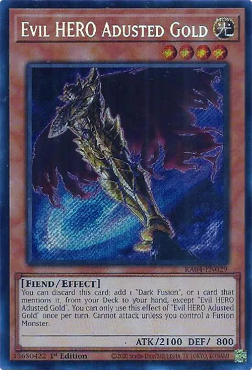 Evil HERO Adusted Gold — Quarter Century Stampede — Yu-Gi-Oh!