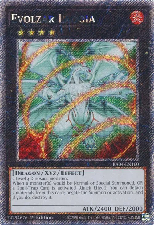 Evolzar Laggia — Quarter Century Stampede — Yu-Gi-Oh!