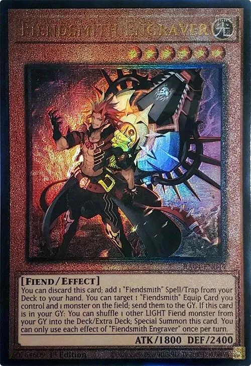 Fiendsmith Engraver from Quarter Century Stampede - Yu-Gi-Oh!