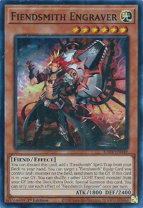 Fiendsmith Engraver — Quarter Century Stampede — Yu-Gi-Oh!