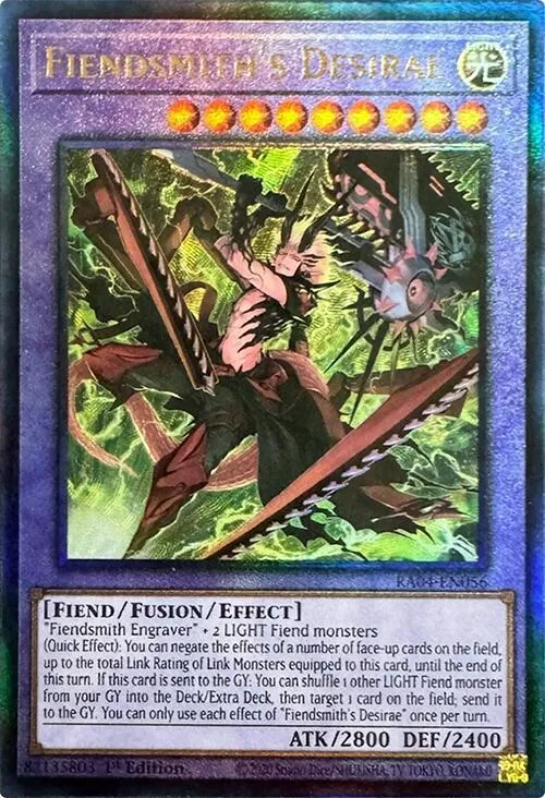 Fiendsmith's Desirae — Quarter Century Stampede — Yu-Gi-Oh!