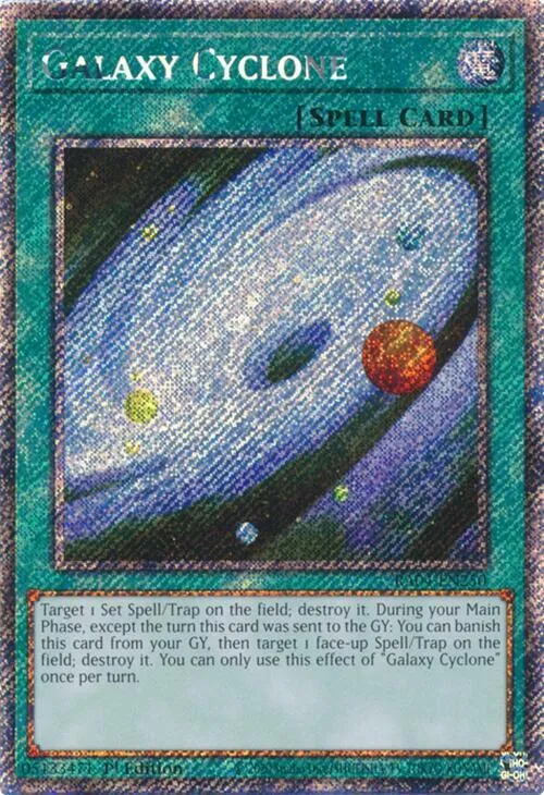 Galaxy Cyclone — Quarter Century Stampede — Yu-Gi-Oh!