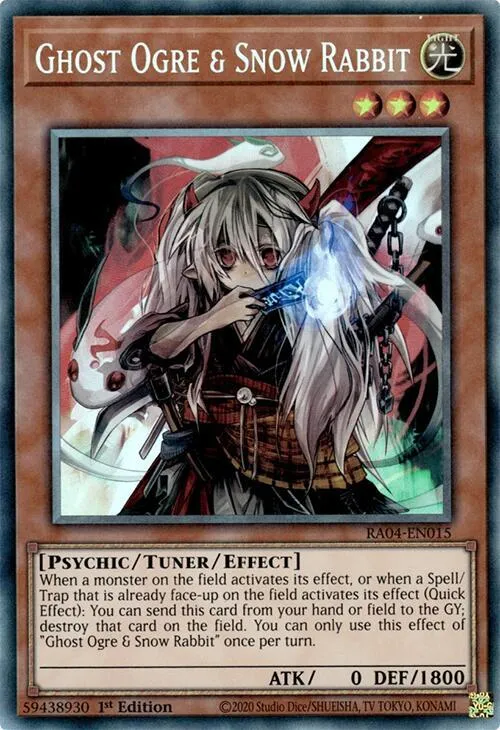Ghost Ogre & Snow Rabbit from Quarter Century Stampede - Yu-Gi-Oh!