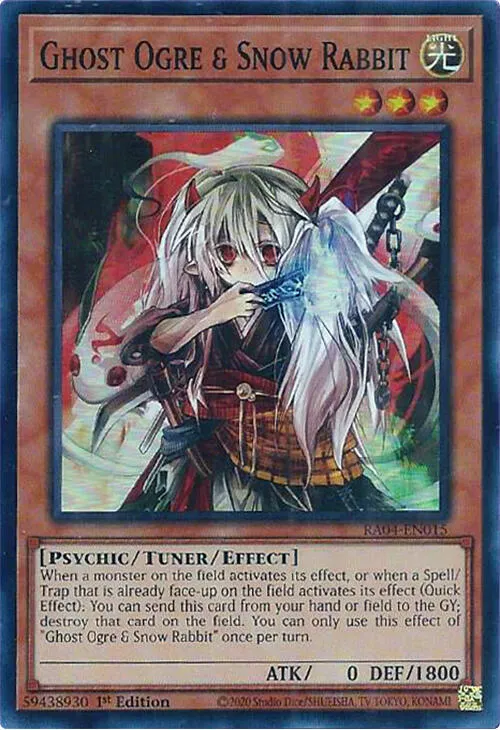 Ghost Ogre & Snow Rabbit — Quarter Century Stampede — Yu-Gi-Oh!