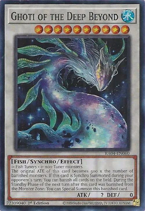 Ghoti de l'Au-Delà des Limites — Quarter Century Stampede — Yu-Gi-Oh!