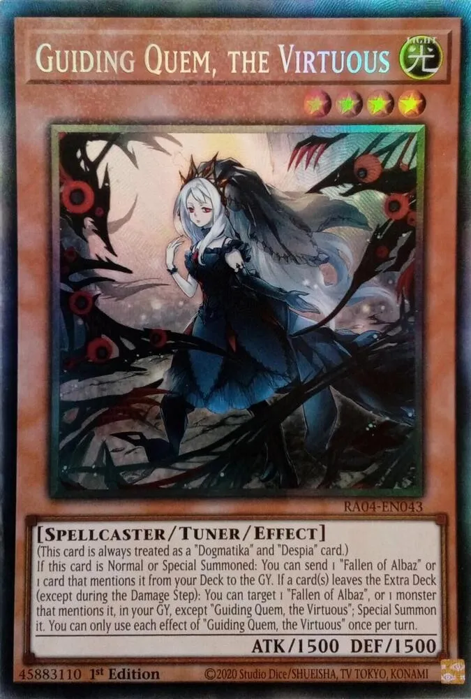 Guiding Quem, the Virtuous — Quarter Century Stampede — Yu-Gi-Oh!