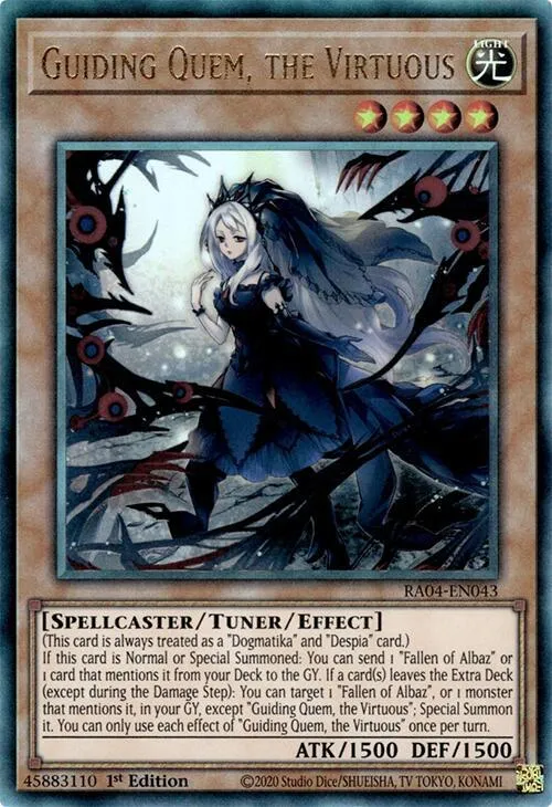 Guiding Quem, the Virtuous — Quarter Century Stampede — Yu-Gi-Oh!