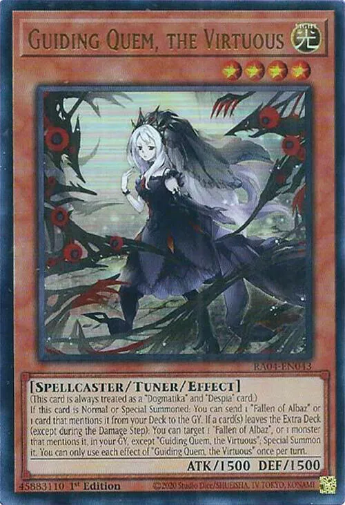 Guiding Quem, the Virtuous — Quarter Century Stampede — Yu-Gi-Oh!