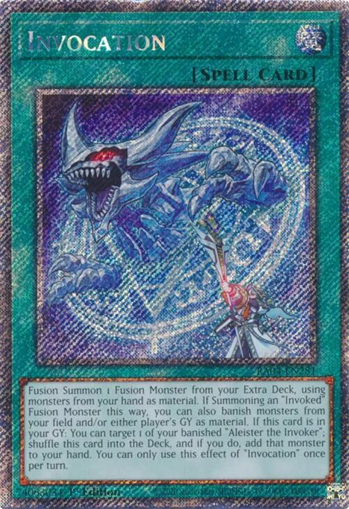 Invocation — Quarter Century Stampede — Yu-Gi-Oh!
