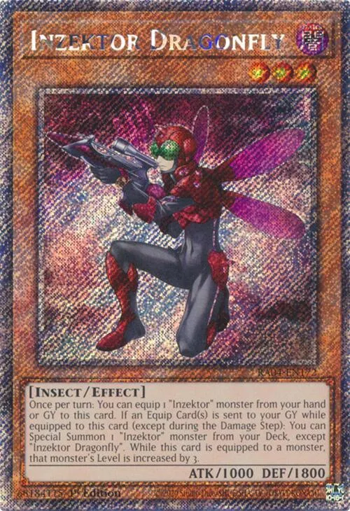 Inzektor Dragonfly — Quarter Century Stampede — Yu-Gi-Oh!