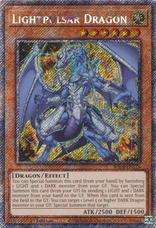 Lightpulsar Dragon — Quarter Century Stampede — Yu-Gi-Oh!