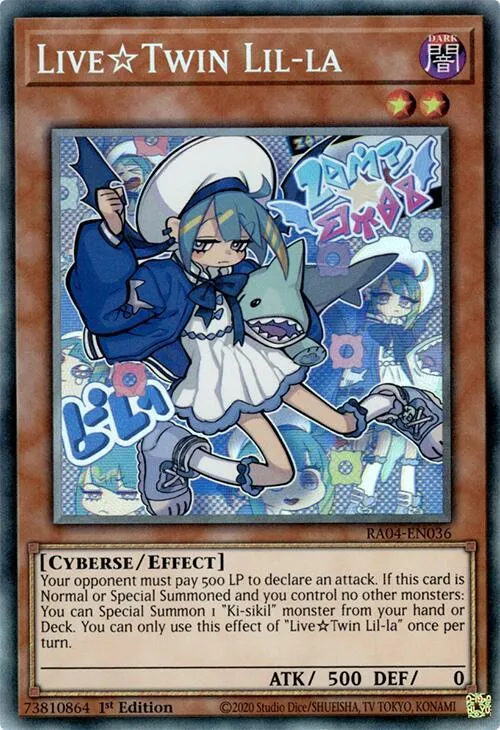 Live☆Twin Lil-la from Quarter Century Stampede - Yu-Gi-Oh!