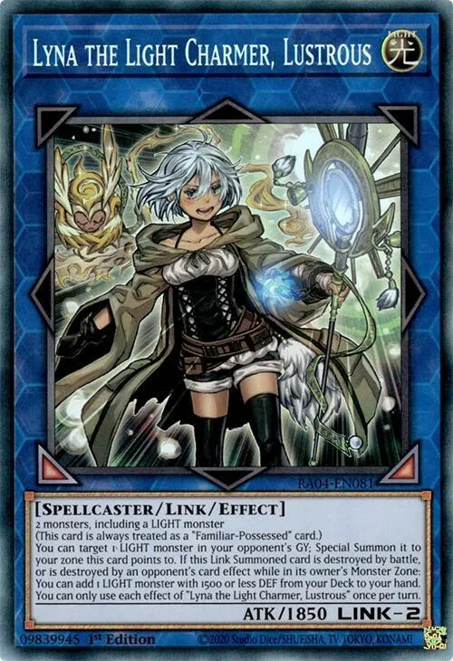 Lyna the Light Charmer, Lustrous — Quarter Century Stampede — Yu-Gi-Oh!