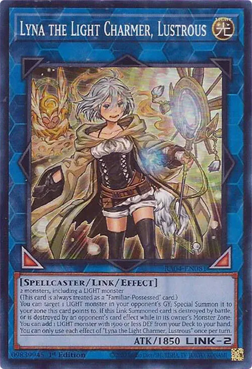 Lyna the Light Charmer, Lustrous — Quarter Century Stampede — Yu-Gi-Oh!