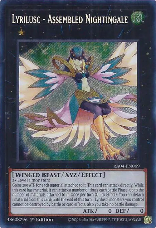 Lyrilusc - Assembled Nightingale — Quarter Century Stampede — Yu-Gi-Oh!