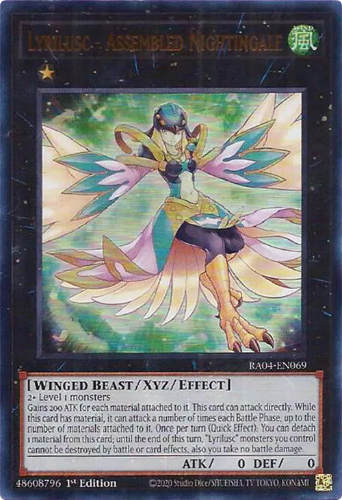 Lyrilusc - Assembled Nightingale — Quarter Century Stampede — Yu-Gi-Oh!