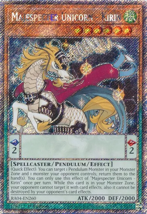 Majespecter Unicorn - Kirin — Quarter Century Stampede — Yu-Gi-Oh!