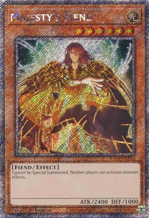 Majesty's Fiend — Quarter Century Stampede — Yu-Gi-Oh!